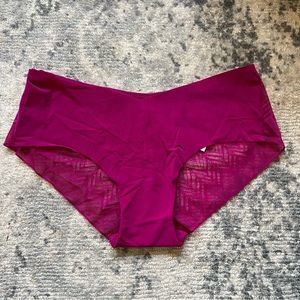 NWT VS hipster lace back underwear panty S